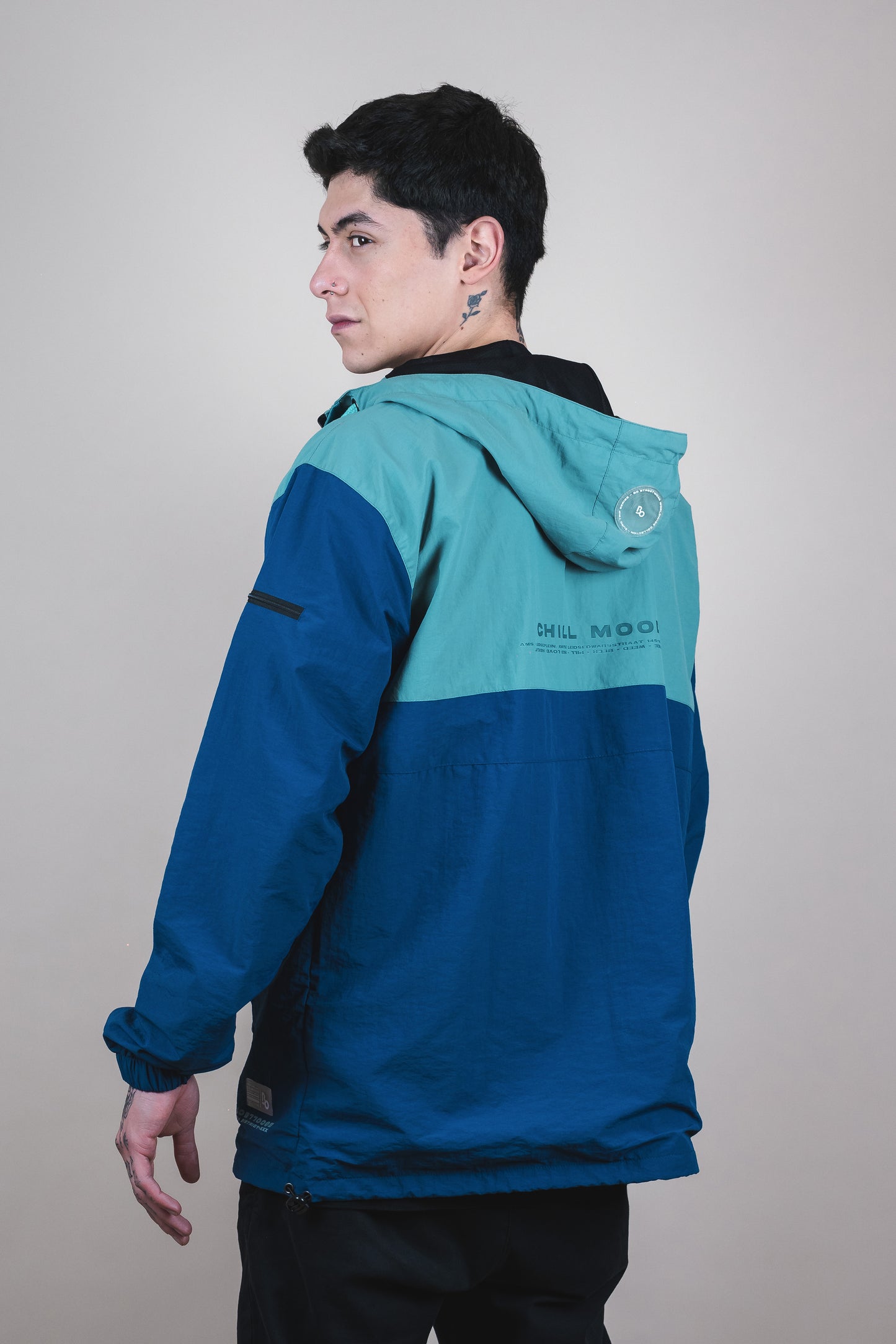 Windbreaker jacket - Archive Bo colors aniversary edition - AMS DISTRICT SEASON