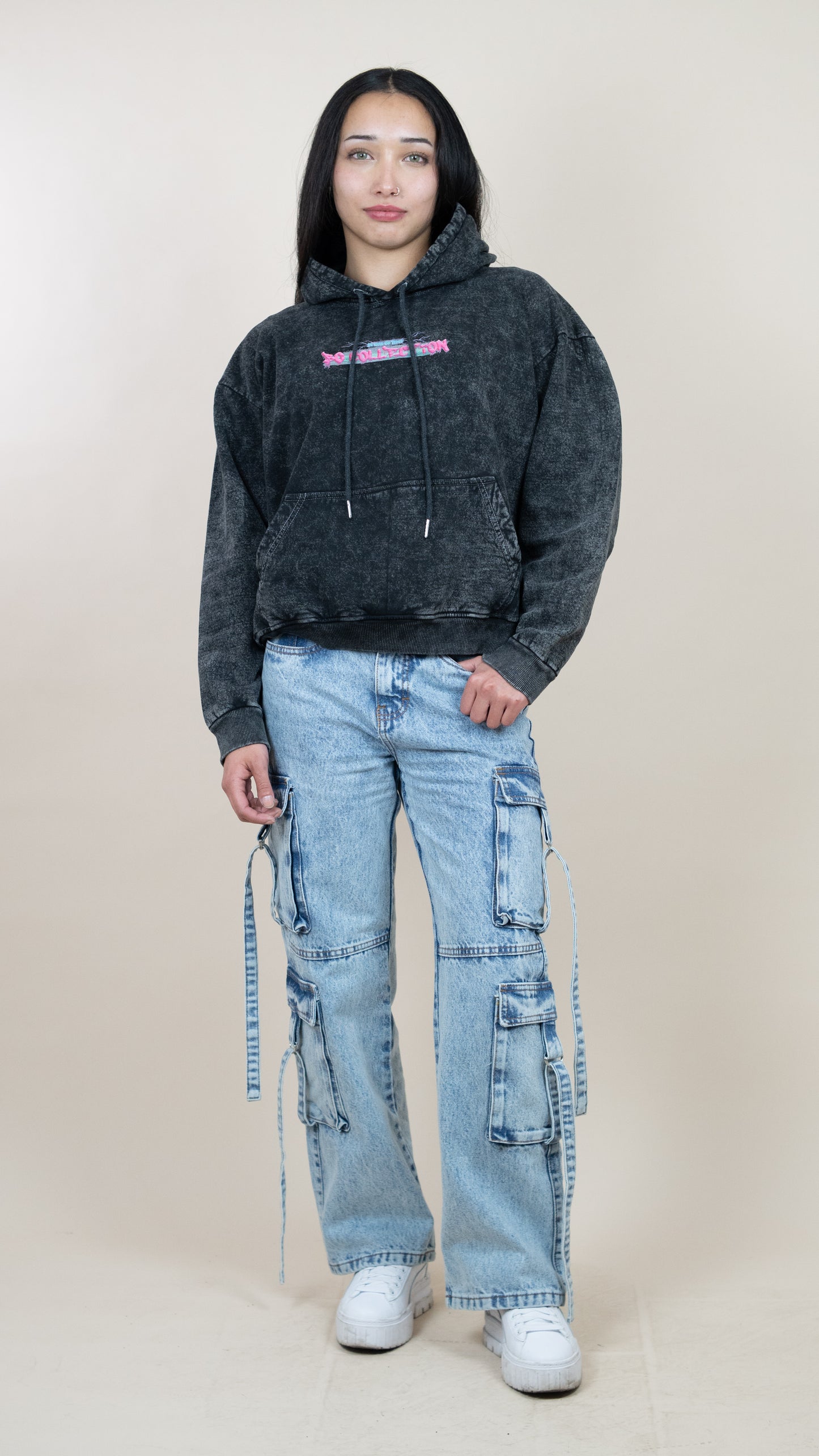 Cargo pants ice denim jeans - Luxury class edition