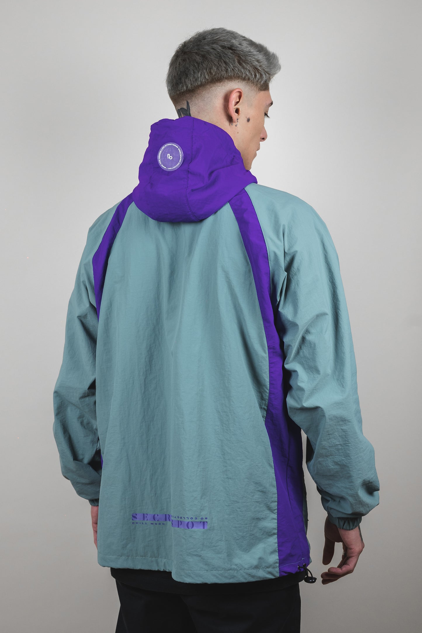 Windbreaker - Og colors Secret spot aniversary edition - AMS DISTRICT SEASON