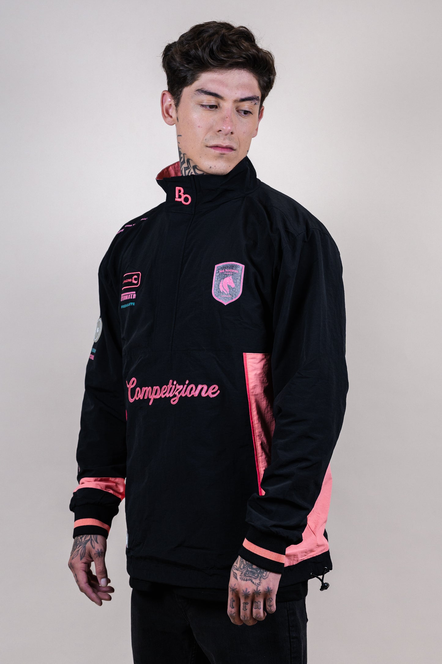 Windbreaker jacket Kore team Bo colors competizione series - Bo racing team collection