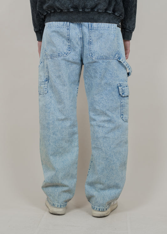 Carpenter cargo ice jeans denim wide leg - Luxury class edition