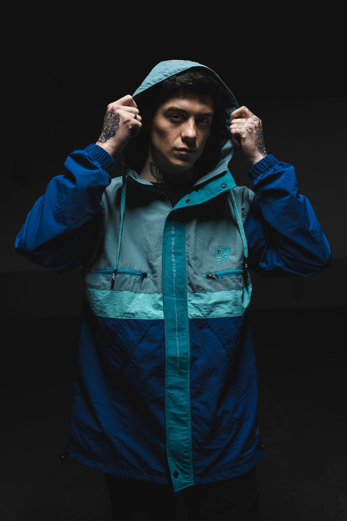 Windbreaker jacket - Archive Bo colors aniversary edition - AMS DISTRICT SEASON