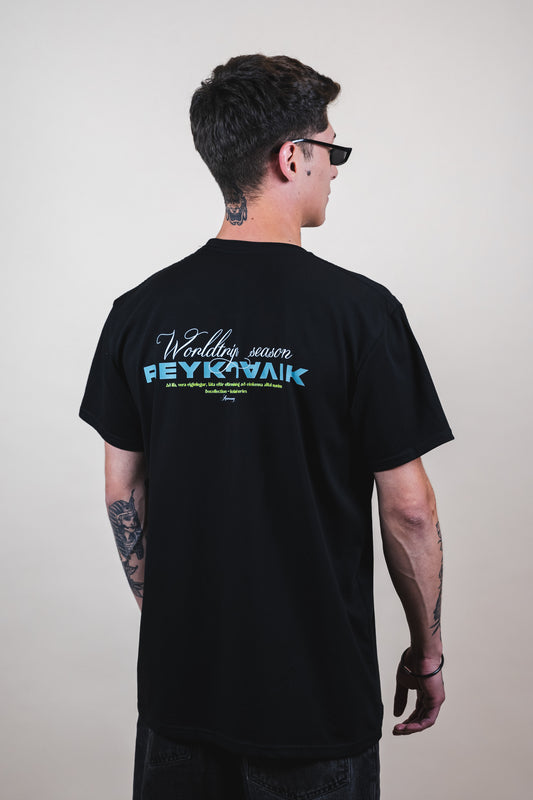 T-shirt - Reykjavik black Bo collection - ICELAND SERIES