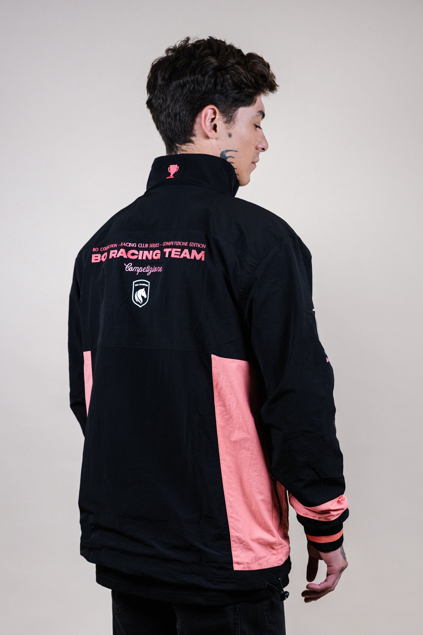 Windbreaker jacket Kore team Bo colors competizione series - Bo racing team collection