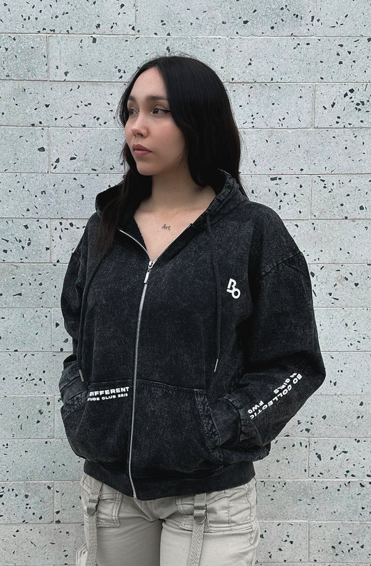 Hoodie jaspeado oversize Bo collection club vol 2 - Autumn series