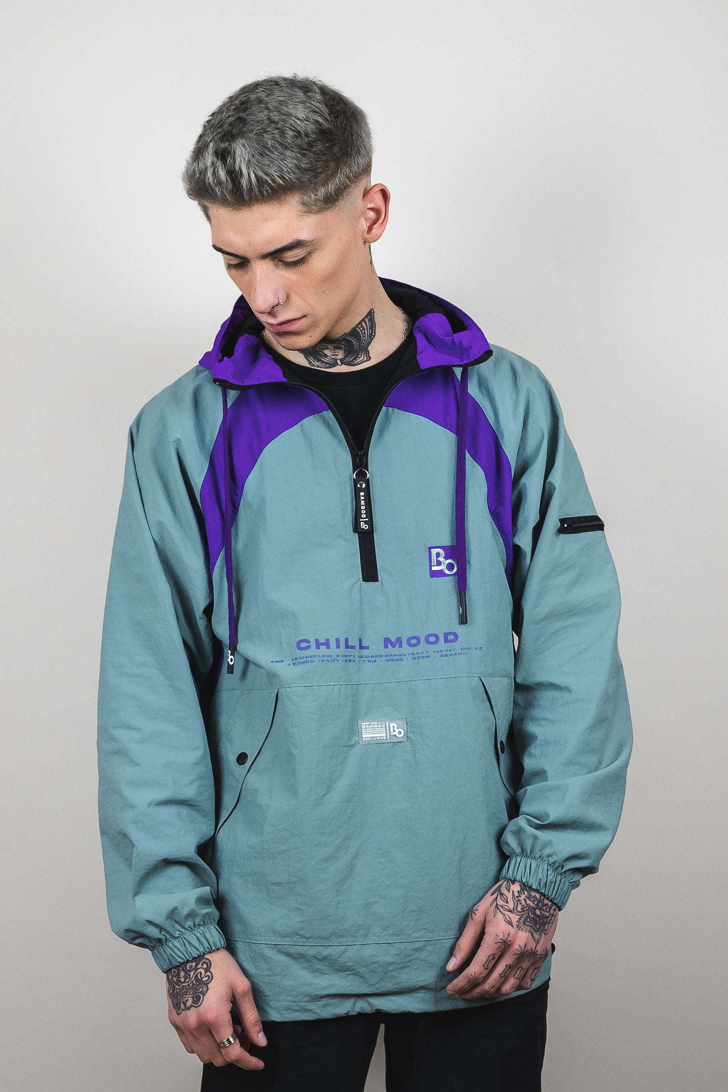 Windbreaker - Og colors Secret spot aniversary edition - AMS DISTRICT SEASON