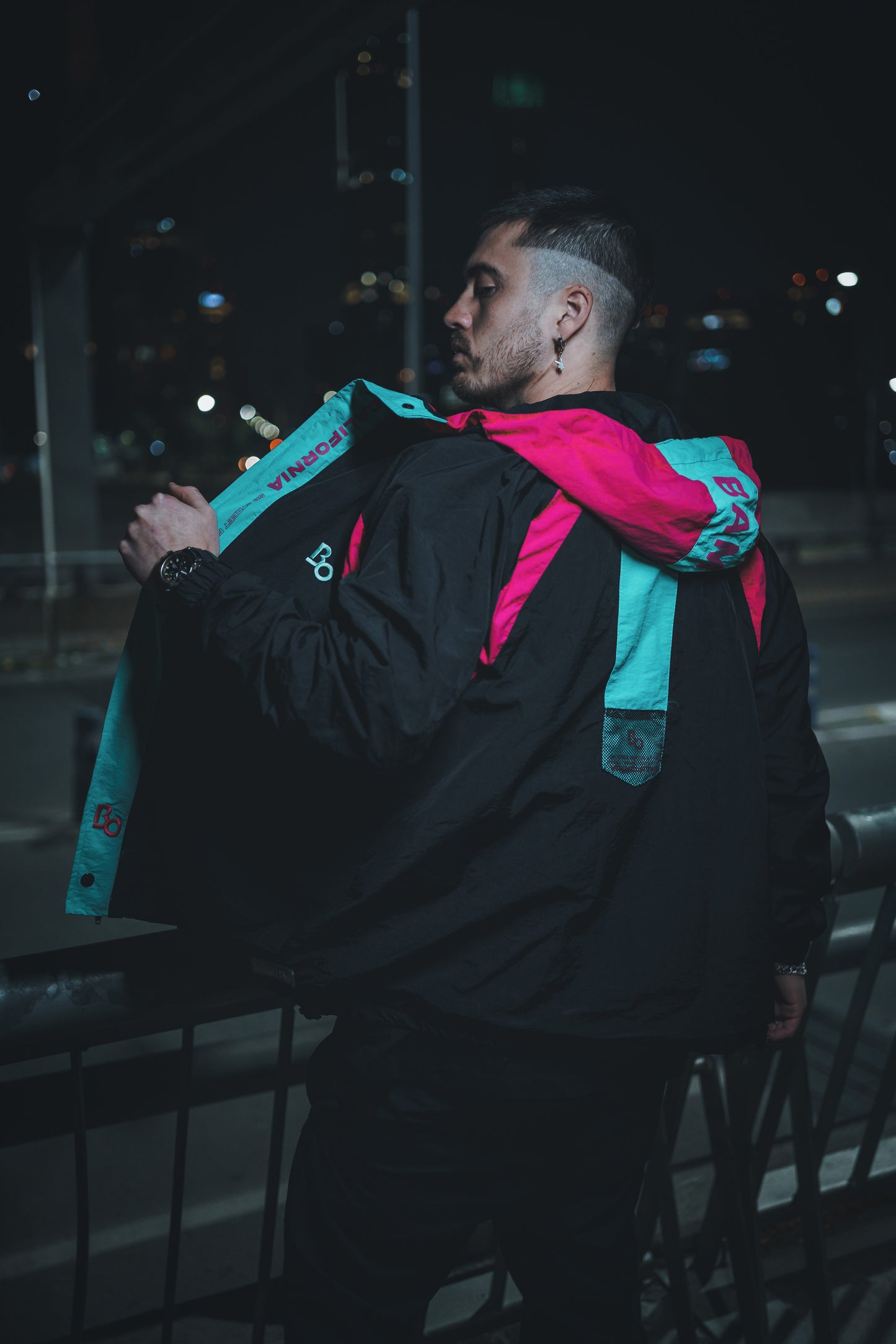 Windbreaker jacket - Bo Vintage sport series  - CALIFORNIA SERIES